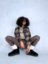 Plaid shirt "RAINY DAY" VMC58- BROWN
